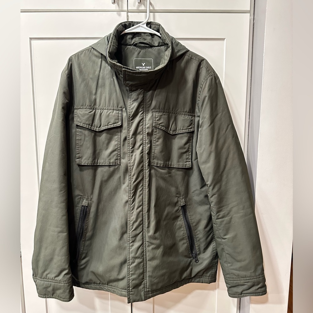 American Eagle Outfitters Men’s Technical Outerwear Coat